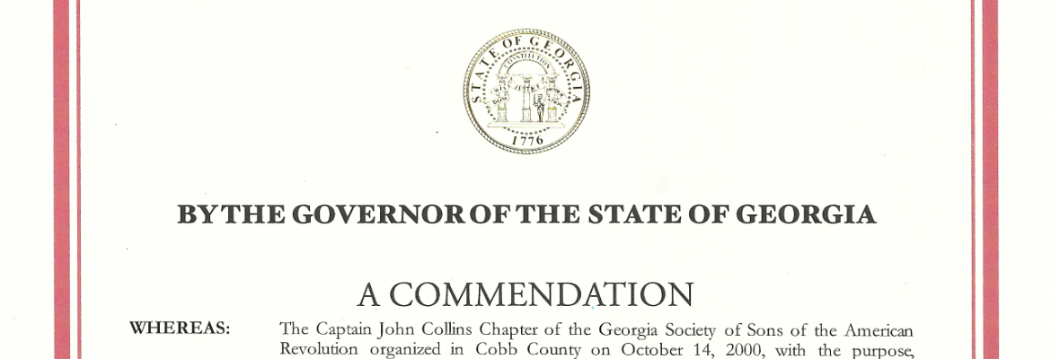 Governor’s Recognition – 2026